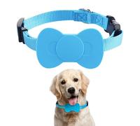 XQZMD GPS Tracker gatto, mini collare per gatti con collare regolabile, impermeabile, per cani e gatti, senza ABO, compatibile con iOS e Android (blu)