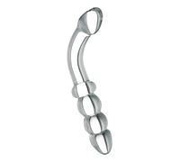 XR Brands Hamsa Glazen G-spot/P-spot Dildo