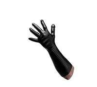 Guanto stimolante per fisting con superficie texture - "Piacere Fistante" (nero)