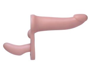 XR Brands Plena II Cinturino regolabile con doppia penetrazione sull'imbracatura