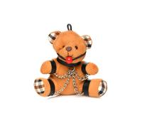 XR Brands Portachiavi Orsetto di Peluche imbavagliato