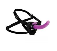 XR Brands Strap U - Navigator Silicone G-Spot Dildo with Harness