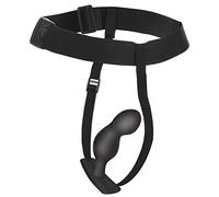 Master Series P-Spot Plugger Anal Plug with Harness & Remote Control