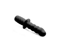 Xr Brands The Handler 10 X Silicone Vibrating Thruster Nero, Taglia St - 100 Gr