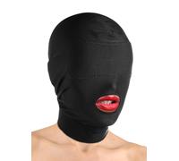 XR Brands XR Brands - Maschera a Bocca Aperta con Maschera per Occhi Imbottita - Nero