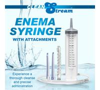 XR Brands XR Brands - Siringa per Enema con Accessori - 150 ml