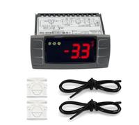 XR06CX-4N1F1 Regolatore di temperatura digitale, compatibile con frigoriferi e congelatori commerciali, ricambio per termostato programmabile Dixell XR06CX4N1F1