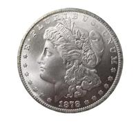 XRASKU 1878 Morgan Dollar Uncirculated $1 Coin