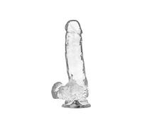 XRAY CLEAR DILDO REALISTICO TRASPARENTE 18.5 CM X 3.5 CM
