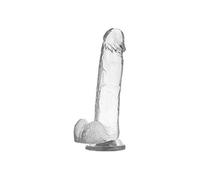 XRAY CLEAR DILDO REALISTICO TRASPARENTE 22 CM X 4,6 CM