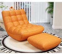 XRBCNMM Poltrona a sacco da pavimento per salotto, camera da letto, ufficio e come regalo (arancione)