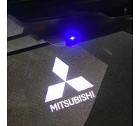 XRDSF 2 Pezzi Luci Proiettore Porta per Mitsubishi Colt 7 (VII) VB I 2023-2024, Definizione Ombra Fantasma Decorazione Porte Proiettore Logo Luce Portiera Auto