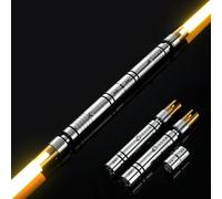 XRGB 3.0 Aggiornato Motion Control Light Saber - Sensibile Smooth Swing Light Saber, Duello pesante, Cambiamento di colore infinito, 16 caratteri sonori spade leggere, elsa in metallo per adulti