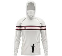 XRLQZH Men's UPF 50 Performance Fishing Shirt Maglia Pesca Anti UV Uomo,Protection And Built-in Face Mask, Ideal for Fishing (Typ-5,3XL)