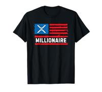 XRP Crypto Merchandise Millionaire Maglietta