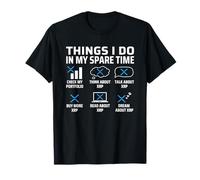 XRP Crypto Merchandise Things I Do in My Spare Time Maglietta