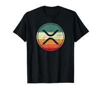 XRP Crypto Merchandise Vintage Retro Maglietta