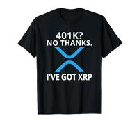 XRP Cryptocurrency 401K Maglietta
