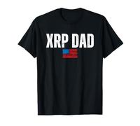 XRP Dad Crypto Merchandise Flag Maglietta