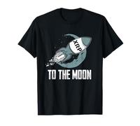 XRP To The Moon XRP Ripple Crypto Cryptocurrency Maglietta