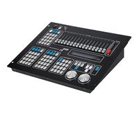 XRSMOU DMX 512 Console, Mixer Professionale per Il Controllo delle Luci per DJ, Ampio Display LCD Retroilluminato, per Palco, Partito, KTV, Bar
