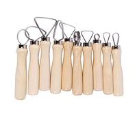 Xrten 10 Pezzi Strumenti di Argilla,Strumenti per Tagliare l'argilla Strumenti Scolpire Professionali