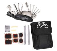 Xrten 16 in 1 Kit Riparazioni Bicicletta, Bicicletta della Tool Attrezzi per Bici Multifunzione per Manutenzione