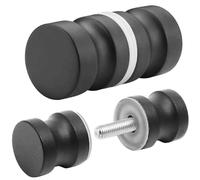 Xrten 2 Pezzi Doccia Porta Pulsante,Maniglie Porte Doccia in Acciaio Inox Pomello Pomolo per Porta Doccia Pomello per Porta Pomolo per Porte Vetro Pulsante per Porta Doccia per Bagno Casa Hotel