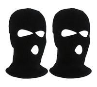 Xrten 2 Pezzi Passamontagna Balaclava,Moto Sottocasco,Passamontagna Balaclava,Passamontagna Traspirante per Il Viso, Maschera-Unisex, Taglia Unica