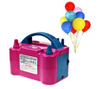 Xrten 600w Gonfiatore Palloncino,Pompa Palloncino Elettrica per Natale Party Bar Compleanno-Due Modalità di Funzionamento(Rosa)