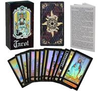 Xrten Tarocchi per Principianti,78 Tarocchi Carte,Mazzo di Tarocchi Future