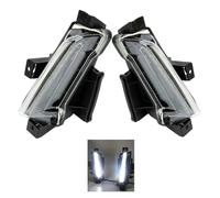 XRUKGUO Faretti Fendinebbia Luci Diurne A LED Per Auto Fendinebbia Indicatori Di Direzione Per Chevy Per Camaro ZL1 RS 1LT 2016 2017 2018(White DRL Only)