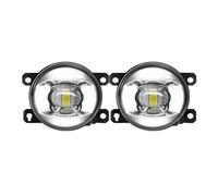 XRUKGUO Faro Da Lavoro 2 X 30W 8000LM LED Fendinebbia Paraurti Anteriore Auto Luce Diurna H11 12V Per Jeep Per Renegade Per Cherokee Per Compass Gruppo Fendinebbia(Dual Color)