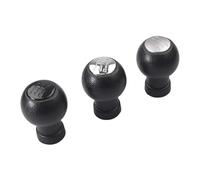 XRUKGUO Leva Cambio Marce Auto Pomello Cambio 5 Velocità Tipo T Per Suzuki Per Swift Per SX4 Per ALTO Per S-Cross Leva Maniglia Penna Parti Ricambio Adattatore Manuale(Bright-Black line)