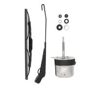 XruvantaGr Kit Motore Tergicristallo 12V Compatibile con Barca da Pesca | Adatto per ATV e UTV; Dotato di braccio rotante a 105°; Potente e duraturo