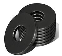 XRXYMQ 100 Pezzi Rondelle Acciaio M6x16 mm Rondelle M6 per Barre Filettate Rondelles per viti a Bulloni per La Riparazione Rondelle per Riparazioni in Fabbrica, Motori, Macchinari, Automobili