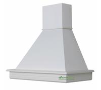 XS Cappa cucina 80 classica rustica legno BIANCA motore FABER CL80-BRB52HIP [EEK: D]