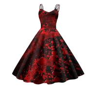 Xs Verde Menta Abito Halloween Donna Costume Horror Di Halloween Da Donna Sposa Zombie Abito Lungo Con Stampa Sangue E Orlo Strappato Per Festa Paurosa Casa Infestata Vestiti Per Costume Feste S Xl Xs