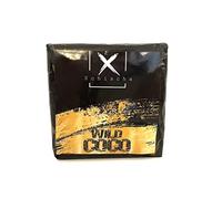 Xschischa Wild Coco 26 - Narghilè naturale al 100% in noce di cocco, durata fino a 120 minuti, calore forte, nessun sapore proprio, poco cenere
