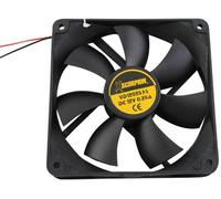 Xscorpion FAN61 - Ventola di raffreddamento rotativa quadrata, 12 Volt, 15,2 cm