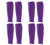 XSCQ 2/4/12 paia di calze per gambe da calcio professionali, maniche per gambe scrunch, compressione per polpaccio, One size for kids