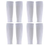 XSCQ 2/4/12 paia di calze per gambe da calcio professionali, maniche per gambe scrunch, compressione per polpaccio, One size for adults
