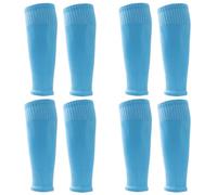 XSCQ 2/4/12 paia di calze per gambe da calcio professionali, maniche per gambe scrunch, compressione per polpaccio, One size for adults