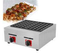 XSDAJSD Mini Macchina per Pancake Olandese, Macchina per Muffin e Waffle, Macchina per dorayaki Antiaderente, Macchina per Mini Pancake per Cucina di casa, Ristorante, Snack, Dessert, B