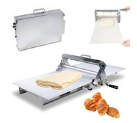 XSDAJSD Sfogliatrice Pieghevole, laminatrice per Croissant, Macchina per Pasta sfoglia, sfogliatrice Manuale Professionale, per panetterie domestiche e Commerciali