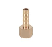 XSDSM Raccordi per Tubi Diritti Ugello per Tubo Flessibile in Ottone Adattatori Filettati Femmina Raccordi per Tubo per Collegamenti di Tubi,G 1/8 "Thread Interno - 6 MM