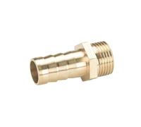 XSDSM Raccordi per Tubi Diritti Ugello per Tubo Flessibile in Ottone Raccordi con Filettatura Maschio Raccordo per Tubi Flessibili per Collegamenti di Tubi,G 1/2 "Thread Esterno - 14 MM