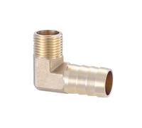 XSDSM Ugello per Tubo Flessibile a Gomito 90° Raccordo di Collegamento in Ottone Raccordo Portagomma Curvo Raccordo per Tubo Flessibile per Collegamento Tubi,G 1/2 "Thread Esterno - 19 MM