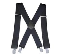 XSFAMGB 1 Bretelle Resistenti di Grandi Dimensioni for Uomo, da Lavoro, all'aperto, Regolabili, Elastiche, for Pantaloni