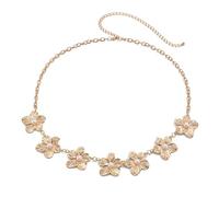 XSFAMGB 1 Catena da Vita Vintage a Forma di Stella Marina in Metallo for Donna, Cintura da Spiaggia Estiva for Bikini(3)